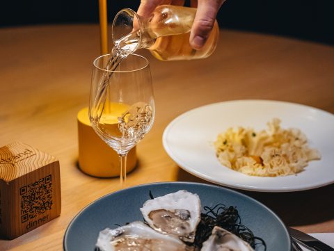 Wine, Oysters, Tete De Moines